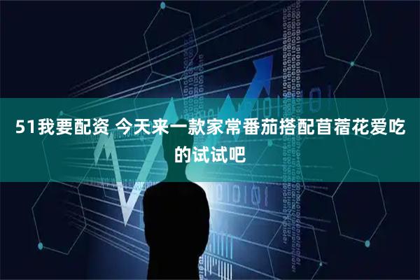 51我要配资 今天来一款家常番茄搭配苜蓿花爱吃的试试吧